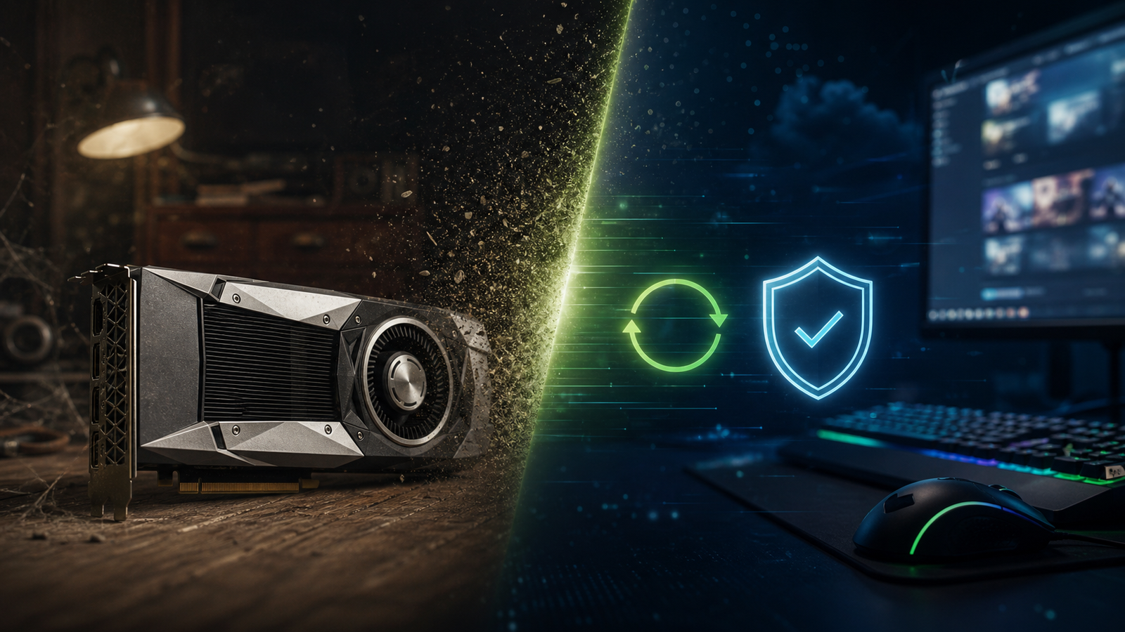 Imagem ilustrativa sobre fim dos drivers Game Ready e manutenção de segurança para placas Pascal