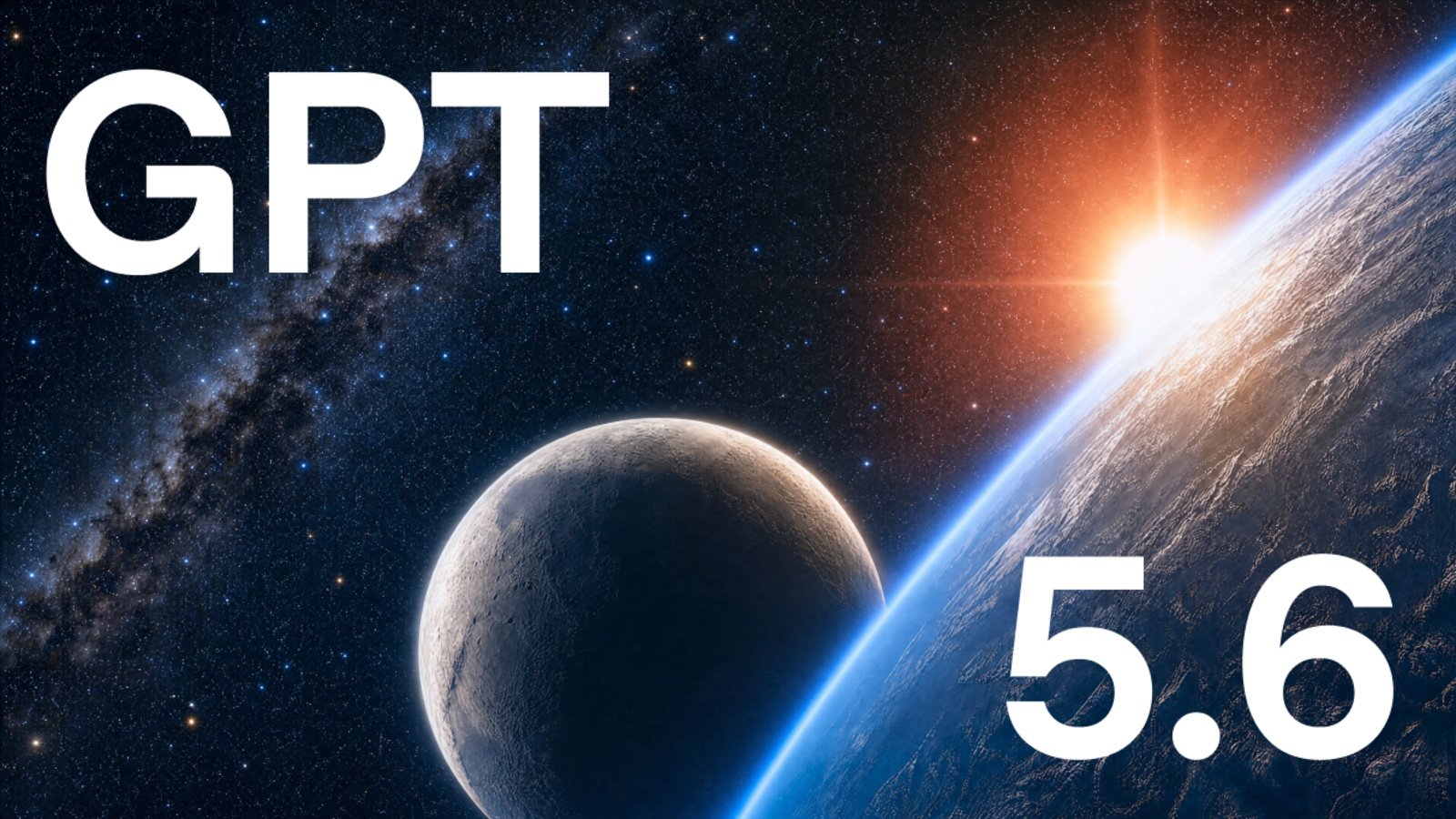 Ilustração oficial da OpenAI para o lançamento da família GPT-5.6